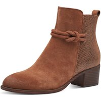Schuhe Damen Stiefel Marco Tozzi Stiefeletten Women Boots 2-25330-41/377 Braun