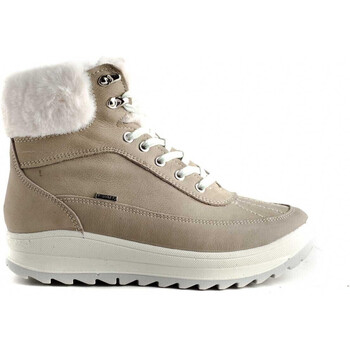 Schuhe Damen Low Boots Imac 459028 Beige