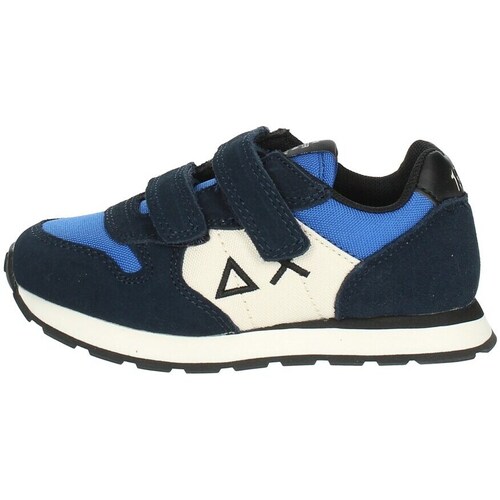 Schuhe Kinder Sneaker High Sun68 Z43307B Blau
