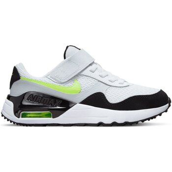 Schuhe Jungen Sneaker Nike Low Air Max Systm DQ0285-100 Weiss