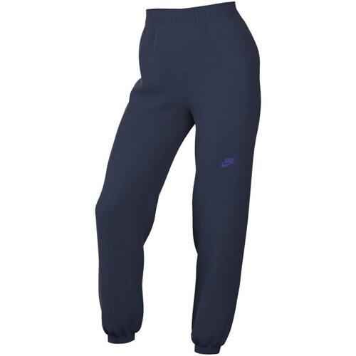 Kleidung Damen Hosen Nike Sport W NSW FT FLC OS PANT DNC DV0336 410 Blau