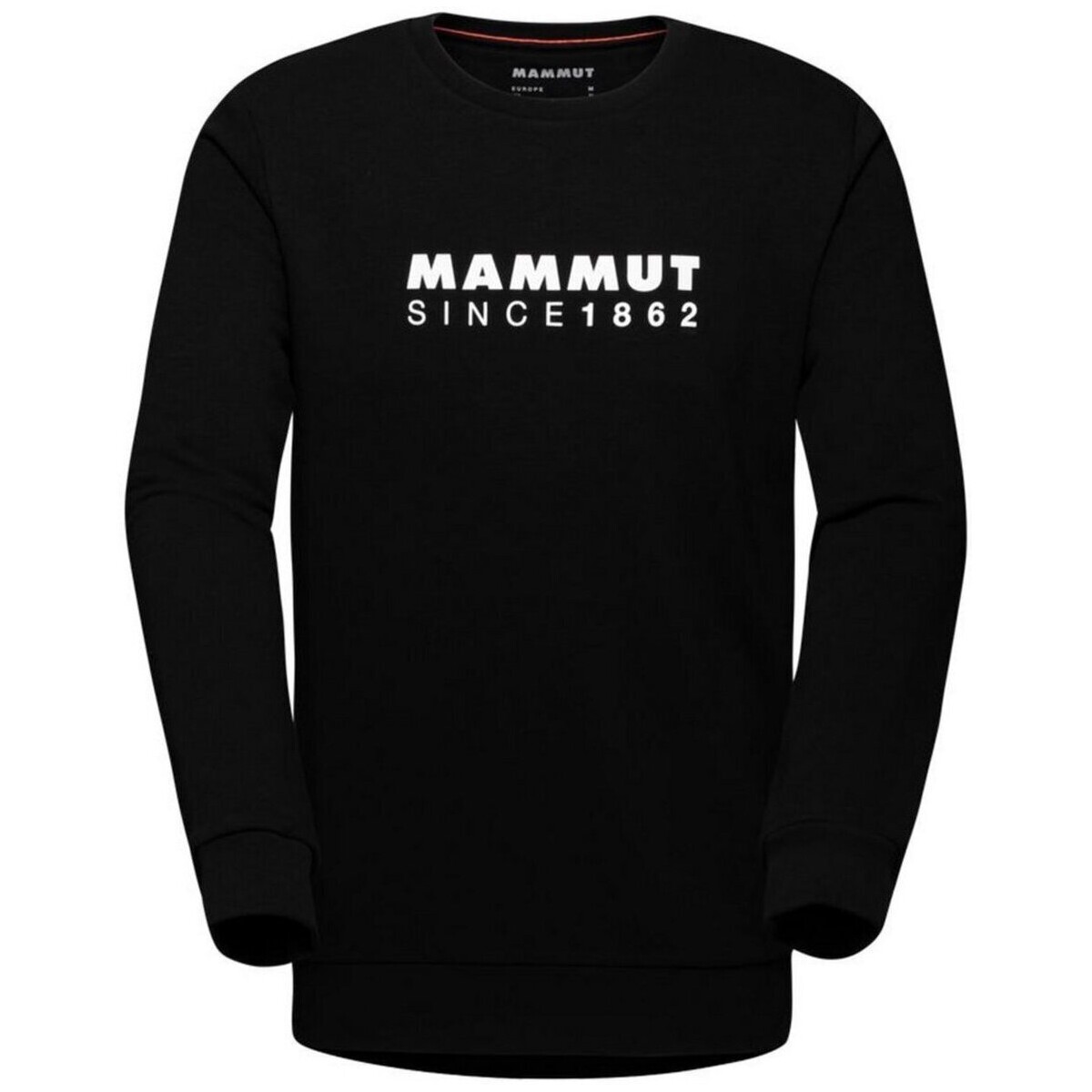 Kleidung Herren Pullover Mammut Sport  Core ML Crew Neck Men Logo 1014-04040 0001 Schwarz