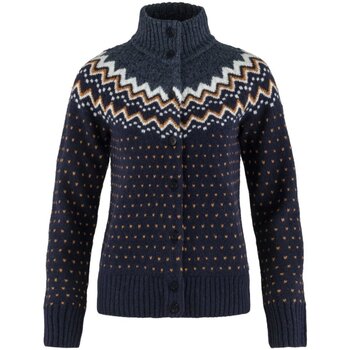 Kleidung Damen Pullover Fjallraven Sport Övik Knit Cardigan W 84148 555 Blau
