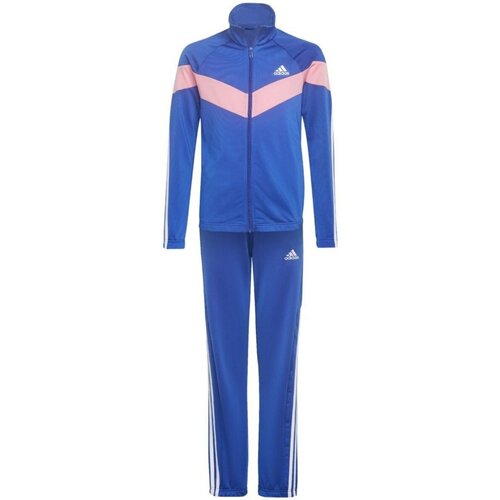 Kleidung Jungen Jogginganzüge Adidas Sportswear Sport G 3S CB TS HL2405 Blau