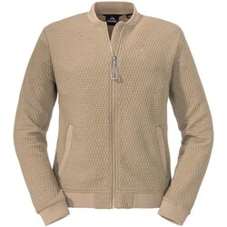 Kleidung Damen Pullover SchÖffel Sport Fleece Jacket Genua L 2013413 23839/4160 Braun