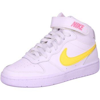 Schuhe Jungen Sneaker Nike Low COURT BOROUGH MID 2 (GS) CD7782/112 Weiss