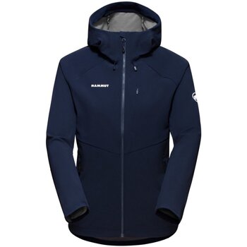 Kleidung Damen Jacken Mammut Sport Ultimate Comfort SO Hooded Jacket W 1011-01960 5118 Blau