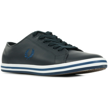 Fred Perry Kingston Leather Blau