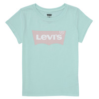 Kleidung Mädchen T-Shirts Levi's BATWING TEE Blau / Pastel / Rosa / Pastel