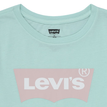 Levi's BATWING TEE Blau / Pastel / Rosa / Pastel