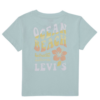 Levi's OCEAN BEACH SS TEE Blau / Pastel / Orange / Pastel