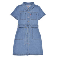 Kleidung Mädchen Overalls / Latzhosen Levi's ORGANIC UTILITY DRESS Blau
