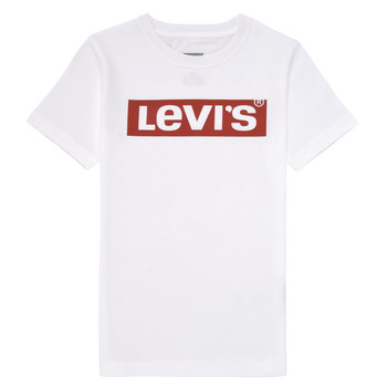 Kleidung Jungen T-Shirts Levi's SHORT SLEEVE GRAPHIC TEE SHIRT Weiss