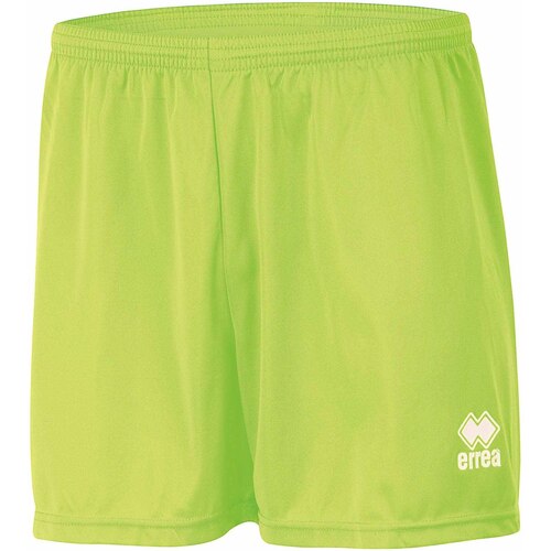 Kleidung Herren Shorts / Bermudas Errea Pantaloni Corti  New Skin Panta Verde Fluo Grün