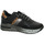 Schuhe Damen Sneaker Cetti C-1274 SRA -SATURNO-CAMUF.BLACK Schwarz