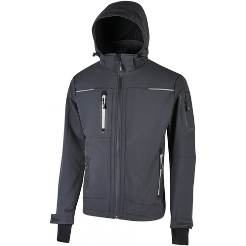 Kleidung Herren Jacken U-Power Veste  Softshell Space Grau