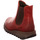 Schuhe Damen Stiefel Fly London Stiefeletten Salv 1433195-004 Rot