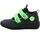 Schuhe Jungen Derby-Schuhe & Richelieu Affenzahn Klettschuhe Knit Happy Panther 00844-80079 Schwarz