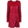 Kleidung Damen Kurze Kleider Pinko 1G16N7 Y7E5 | Telsen Rot