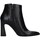 Schuhe Damen Low Boots Nacree 724Y032 Schwarz