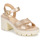 Schuhe Damen Sandalen / Sandaletten MTNG 53335 Gold