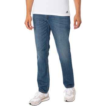 Kleidung Herren Bootcut Jeans Diesel D-Finitive Regular-Jeans Blau