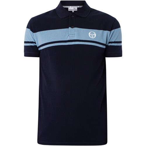 Kleidung Herren Polohemden Sergio Tacchini Young Line Polo Shirt Blau
