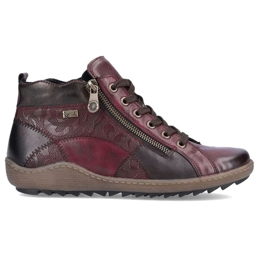 Schuhe Damen Low Boots Remonte R1467 Rot