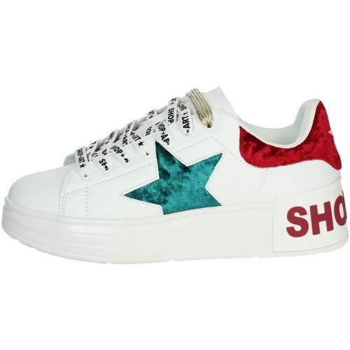Schuhe Damen Sneaker High Shop Art SASF230516 Weiss
