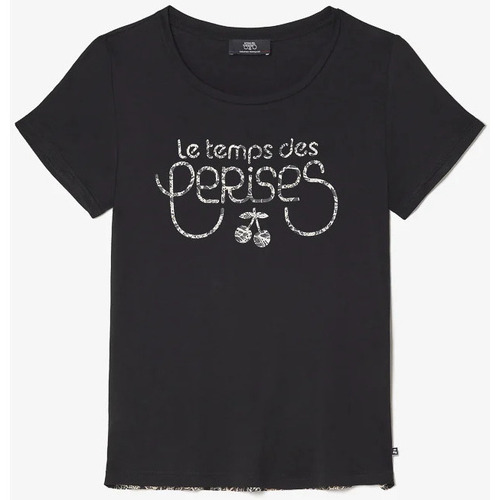 Kleidung Damen T-Shirts & Poloshirts Le Temps des Cerises T-shirt DERAY Schwarz