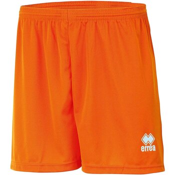 Kleidung Jungen Shorts / Bermudas Errea Pantaloni Corti  New Skin Panta Jr Arancione Orange