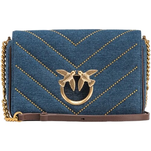 Taschen Damen Handtasche Pinko 100063-A1BT Blau