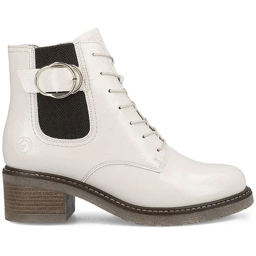 Schuhe Damen Low Boots Remonte D1A72 Weiss