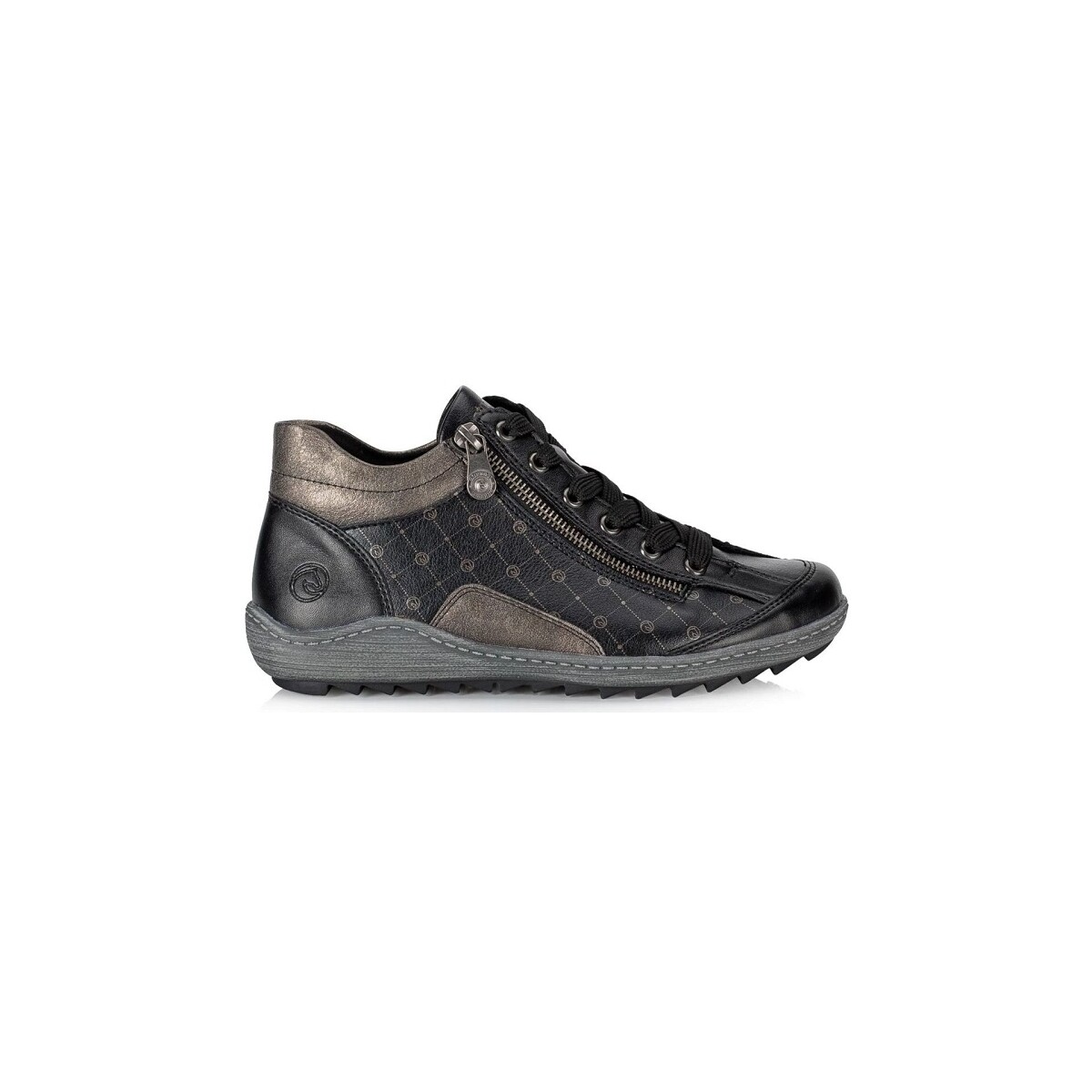 Schuhe Damen Sneaker Remonte R1465 Schwarz
