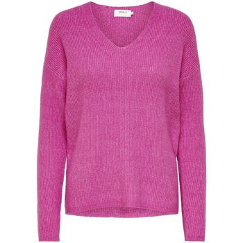Kleidung Damen Pullover Only 15204588 CAMILLA-STRAWBERRY Violett