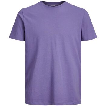 Kleidung Herren T-Shirts & Poloshirts Jack & Jones 12156101-BASIC TEE-TWL PURPLE Violett