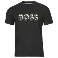 Kleidung Herren T-Shirts BOSS Tiburt 427 Schwarz