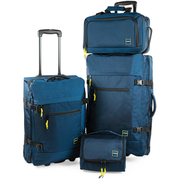 Taschen flexibler Koffer Jaslen Treviso Blau