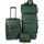 Taschen flexibler Koffer Jaslen Treviso Grün