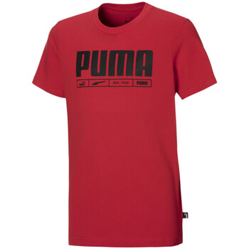 Kleidung Jungen T-Shirts & Poloshirts Puma 847373-03 Rot