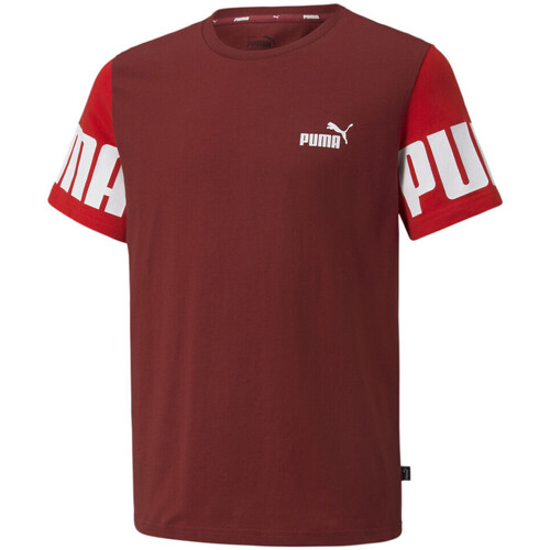 Kleidung Jungen T-Shirts & Poloshirts Puma 589335-22 Rot