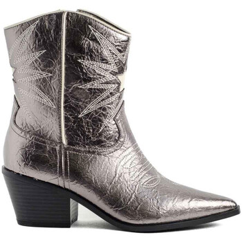 Schuhe Damen Low Boots La Strada 2203459 Silbern