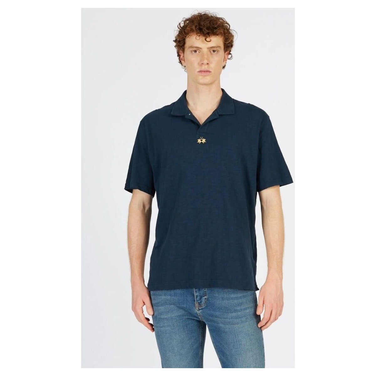 Kleidung Herren T-Shirts & Poloshirts La Martina CCMP05 JS259-07017 Blau