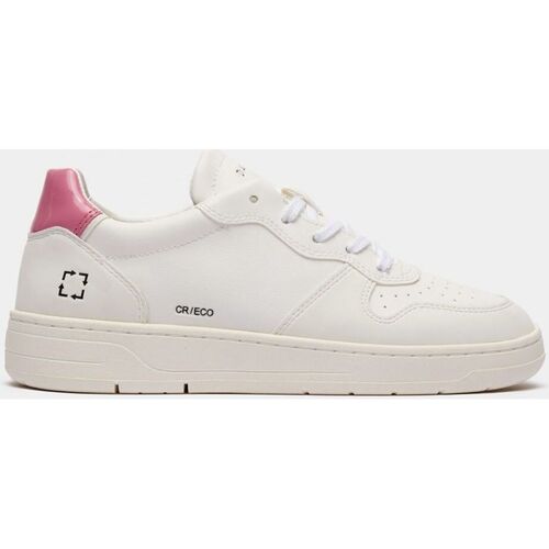 Schuhe Damen Sneaker Date W391-CR-VG-WP COURT-ECO/VEGAN WHITE Weiss