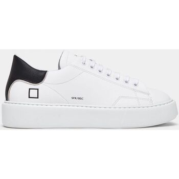 Schuhe Damen Sneaker Date W391-SF-BA-WB SFERA-WHITE/BLACK Weiss