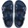 Schuhe Kinder Sandalen / Sandaletten Birkenstock RIO EVA 0126123-NAVY Blau
