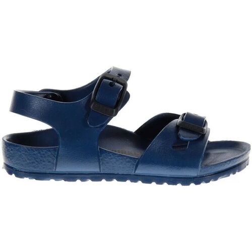 Schuhe Kinder Sandalen / Sandaletten Birkenstock RIO EVA 0126123-NAVY Blau