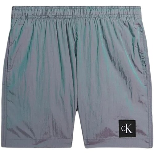 Kleidung Herren Shorts / Bermudas Calvin Klein Jeans KM0KM00819 Grau