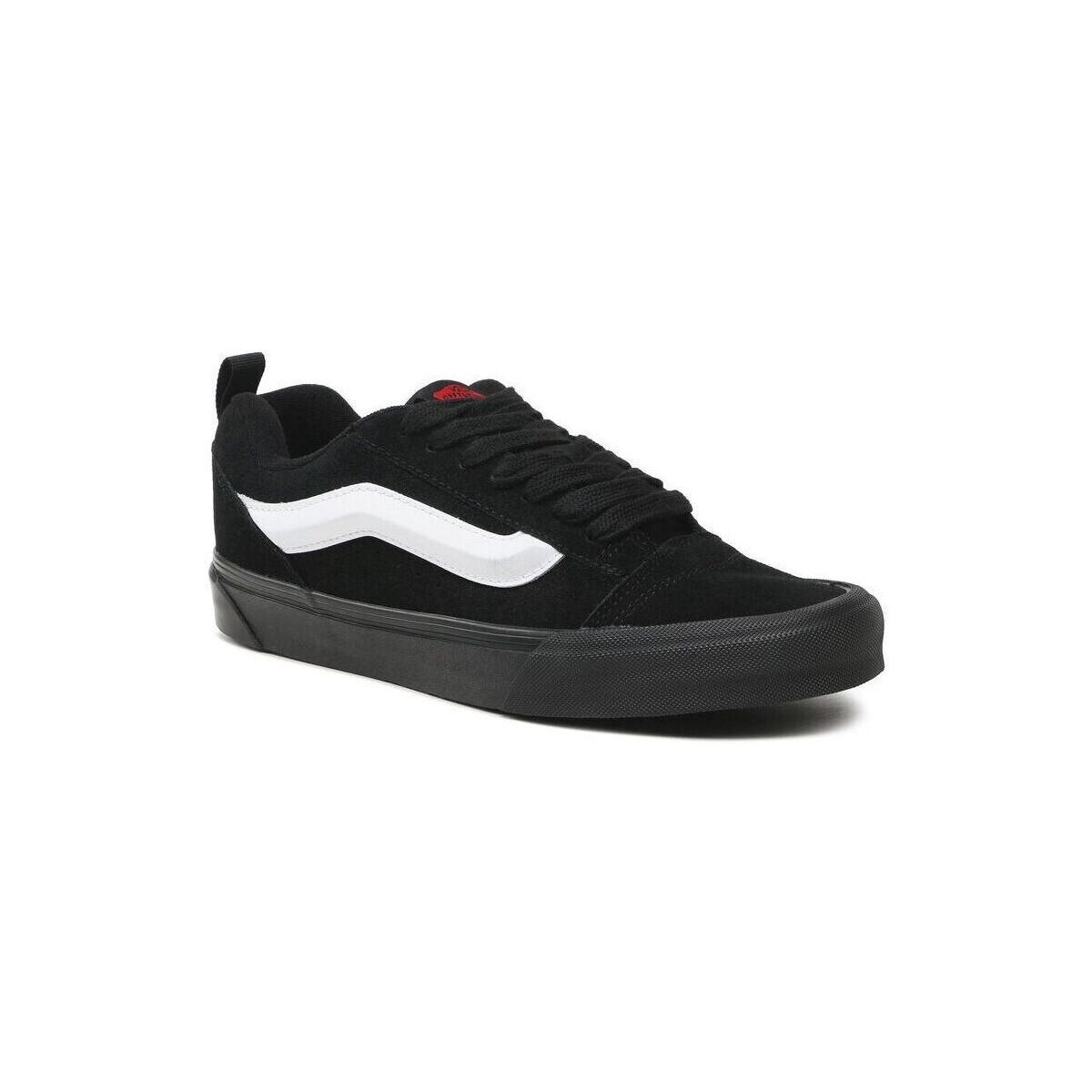 Schuhe Damen Sneaker Vans KNU SKOOL - VN0009QCBMA1-BLACK/WHITE Schwarz