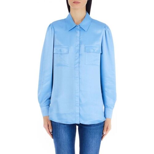 Kleidung Damen Hemden Liu Jo WF3018 TS033-64021 Blau